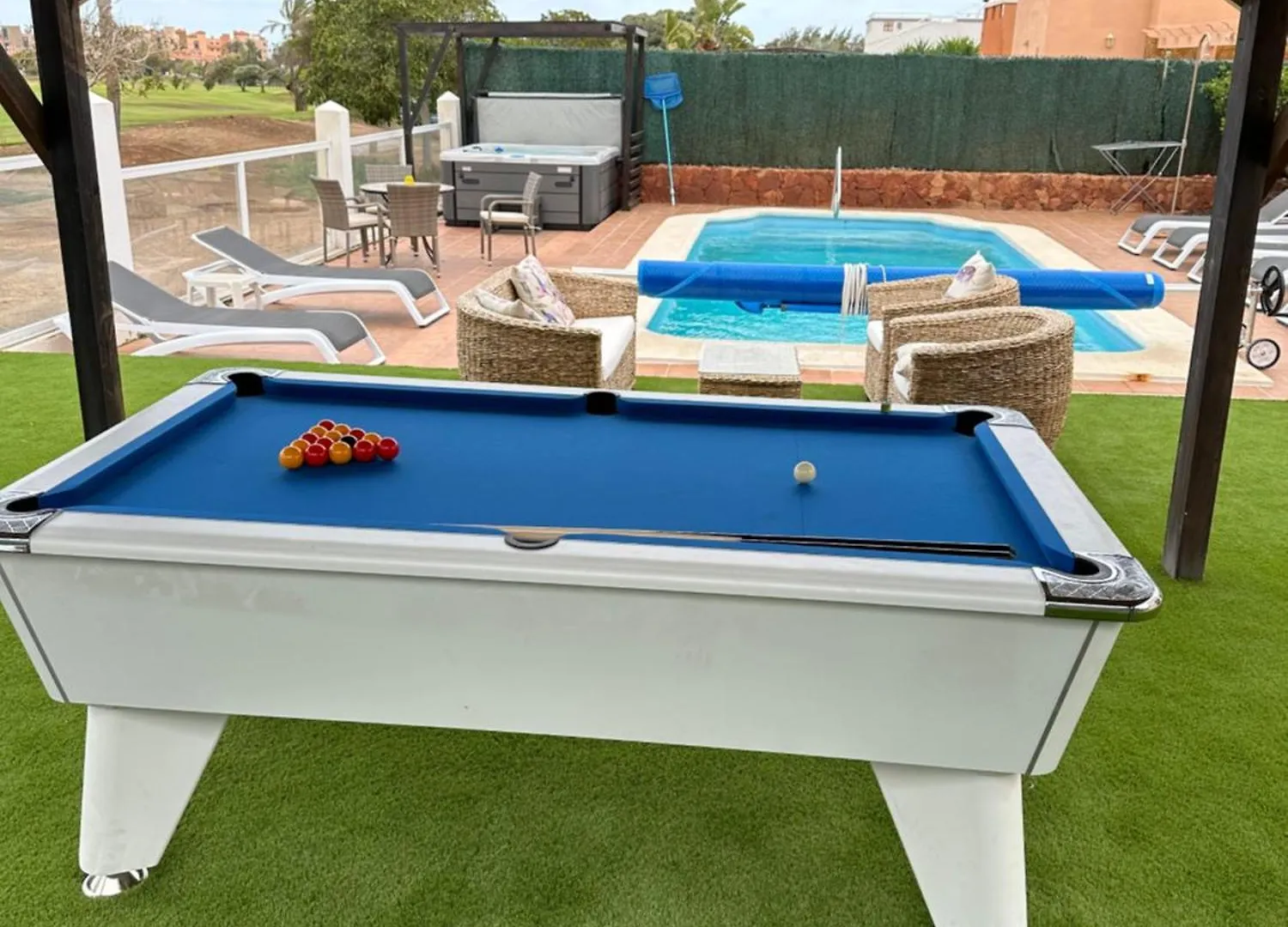 Villa Vista Verde, Luxury Family Front Line Golf, Hot Tub,Pool Table, 8 Pers, Caleta De Fuste Spanje